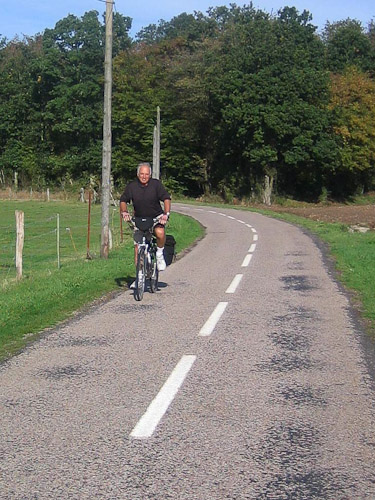Good cycling on the back roads of France