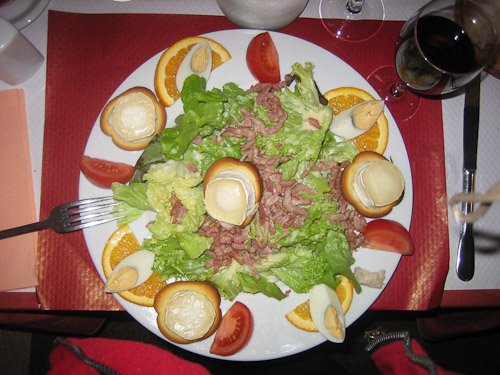 Salade au Chevre