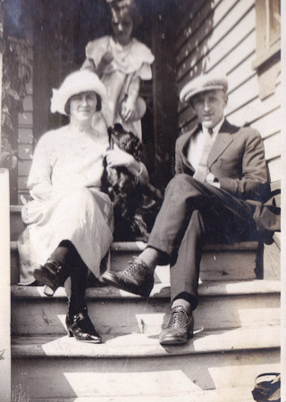 Great Uncle Fred Pincock (?) and Millicent