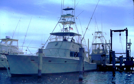 <B> Based in West Palm Beach</B><BR>This belonge to Don Merten of Communication Associates and was the platform for evaluation of equipment to track fast swimming tuna.